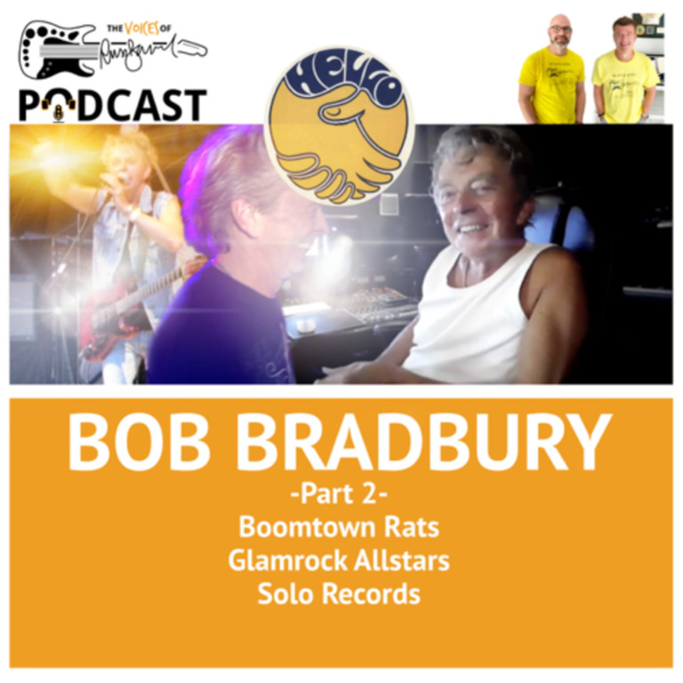 The Voices Of Russ Ballard Podcast, Episode 19 – BOB BRADBURY (Hello Band) 2